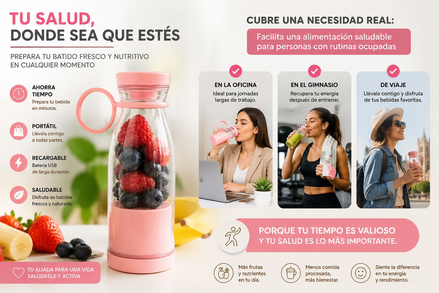 Mini licuadora Go